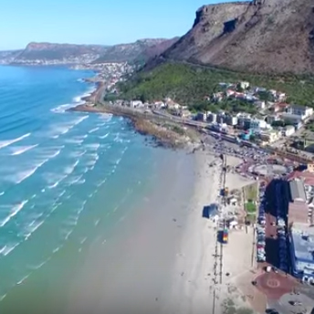 Check out Muizenberg from the air